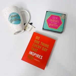 Gift Bundle - coasters, inspiration book, & mug